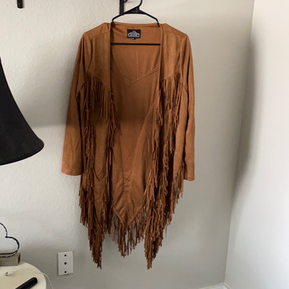 Tasseled jacket size Medium